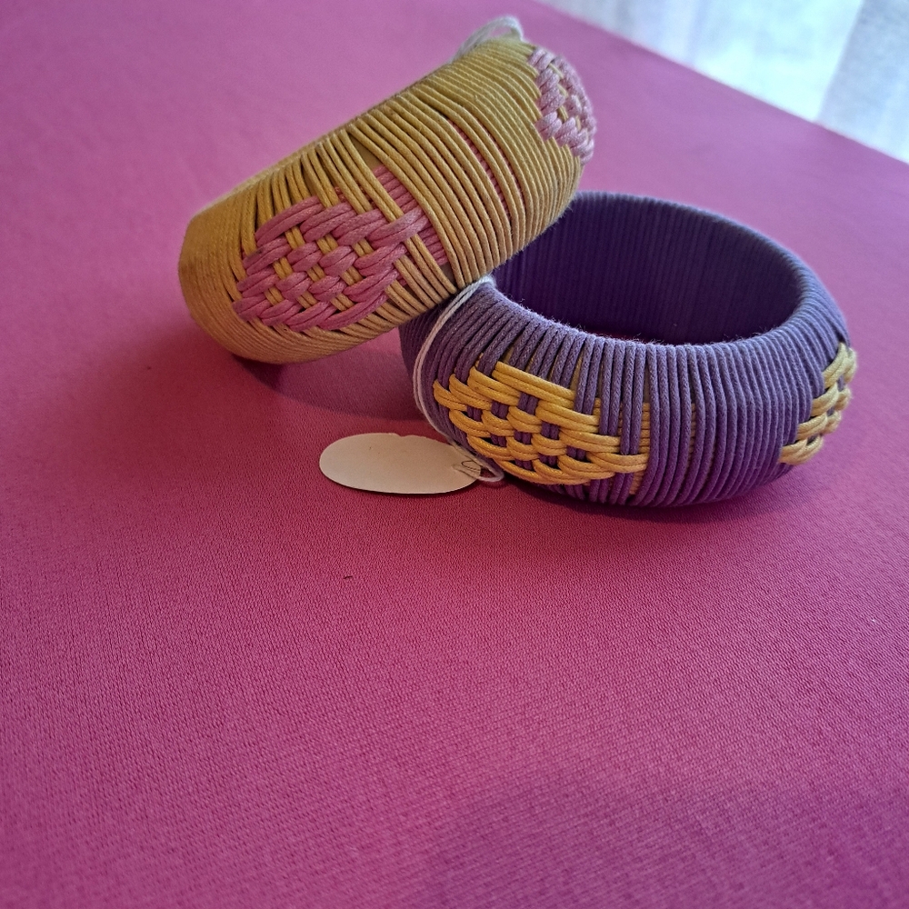 Two Bangle Bracelets - image 1